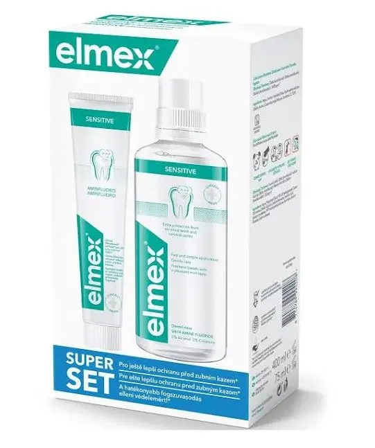 12715-elmex sensitive ustni voda 400 ml + zubni pasta 75 ml 12715-elmex sensitive ustni voda 400 ml + zubni pasta 75 ml